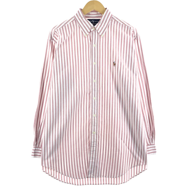 Ralph Lauren YARMOUTH Oxford long sleeve button-down striped shirt, men's XL /eaa375719