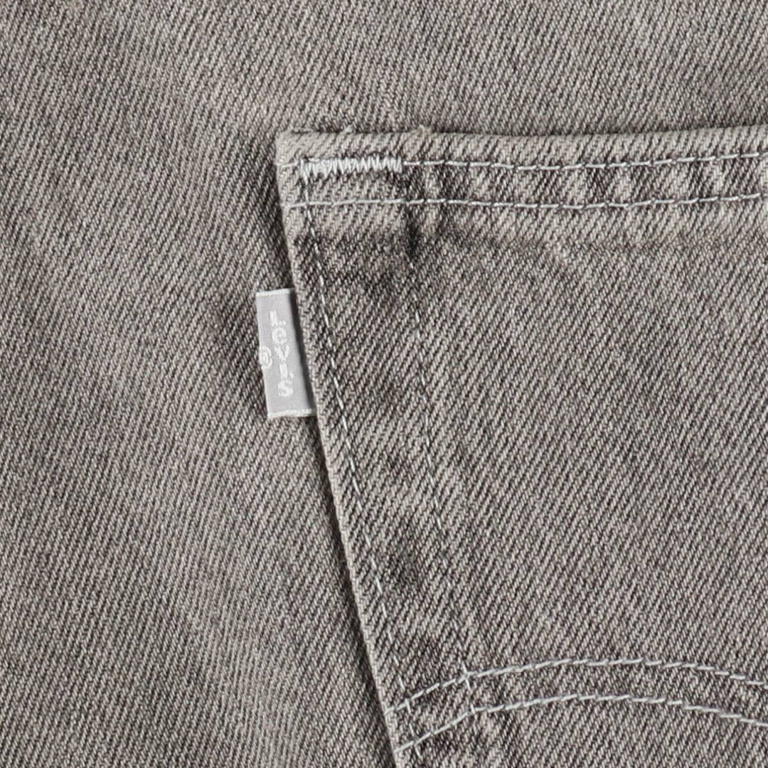 Levi's SILVER TAB Loose Tapered Denim Pants, Men's W37 (approx.) cotton gray type Vintage Second Hand