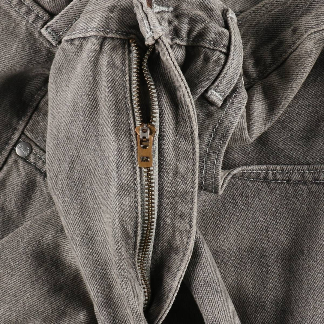 Levi's SILVER TAB Loose Tapered Denim Pants, Men's W37 (approx.) cotton gray type Vintage Second Hand