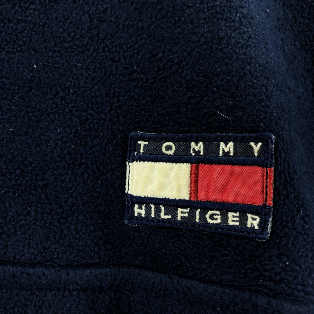 90'S Tommy Hilfiger Half Zip Fleece Pullover Men's XXL Vintage /eaa375855