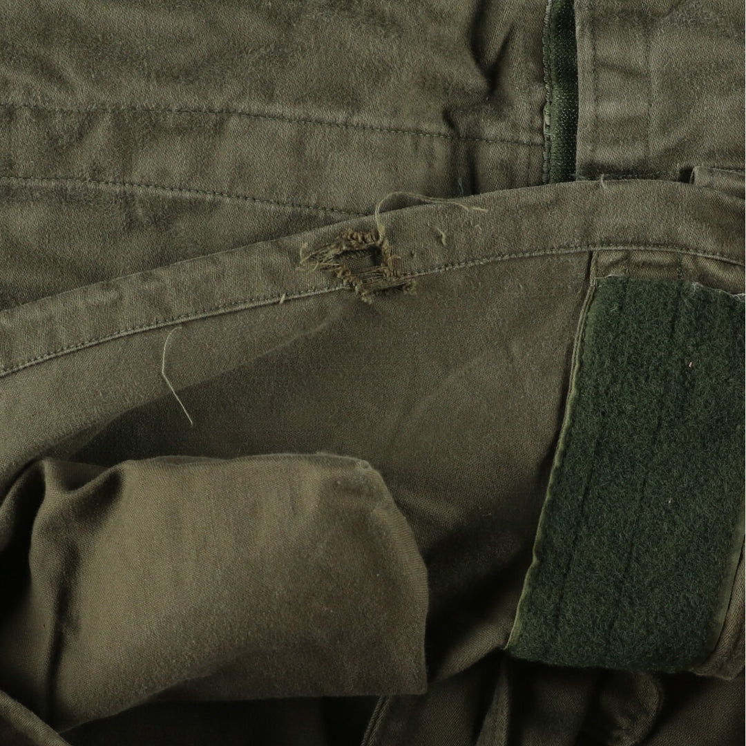 Belgian Army genuine 1980 M-64 military jacket, men's XL, vintage / eaa376029