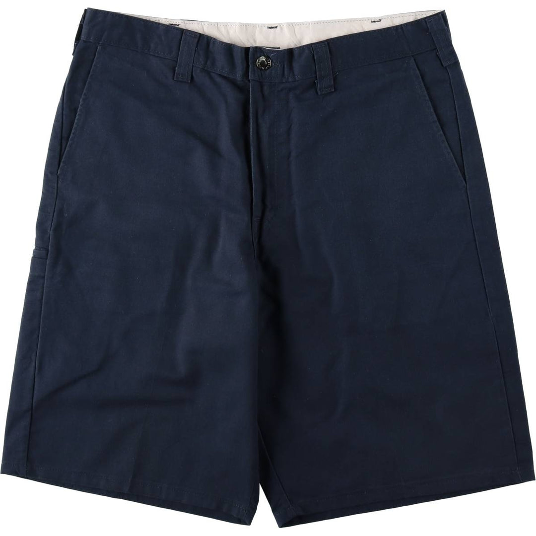 Dickies FLEX Work Shorts, Men's W35 (approx.) polyester navy blue type Vintage Second Hand