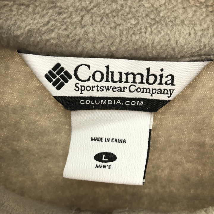 Columbia fleece jacket, men's L /eaa376075