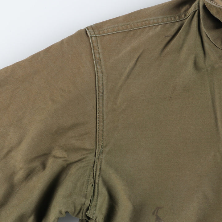 1981 delivery, genuine US military A-2 back stenciled military deck jacket, made in USA, MEDIUM (38-40), men's L, vintage /eaa376083