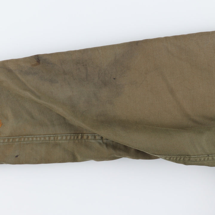 1981 delivery, genuine US military A-2 back stenciled military deck jacket, made in USA, MEDIUM (38-40), men's L, vintage /eaa376083