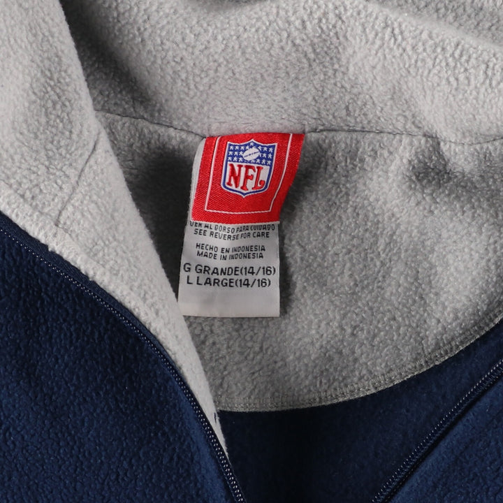 NFL NEW ENGLAND PATRIOTS New England Patriots Half Zip Fleece Pullover Men's M /eaa376275