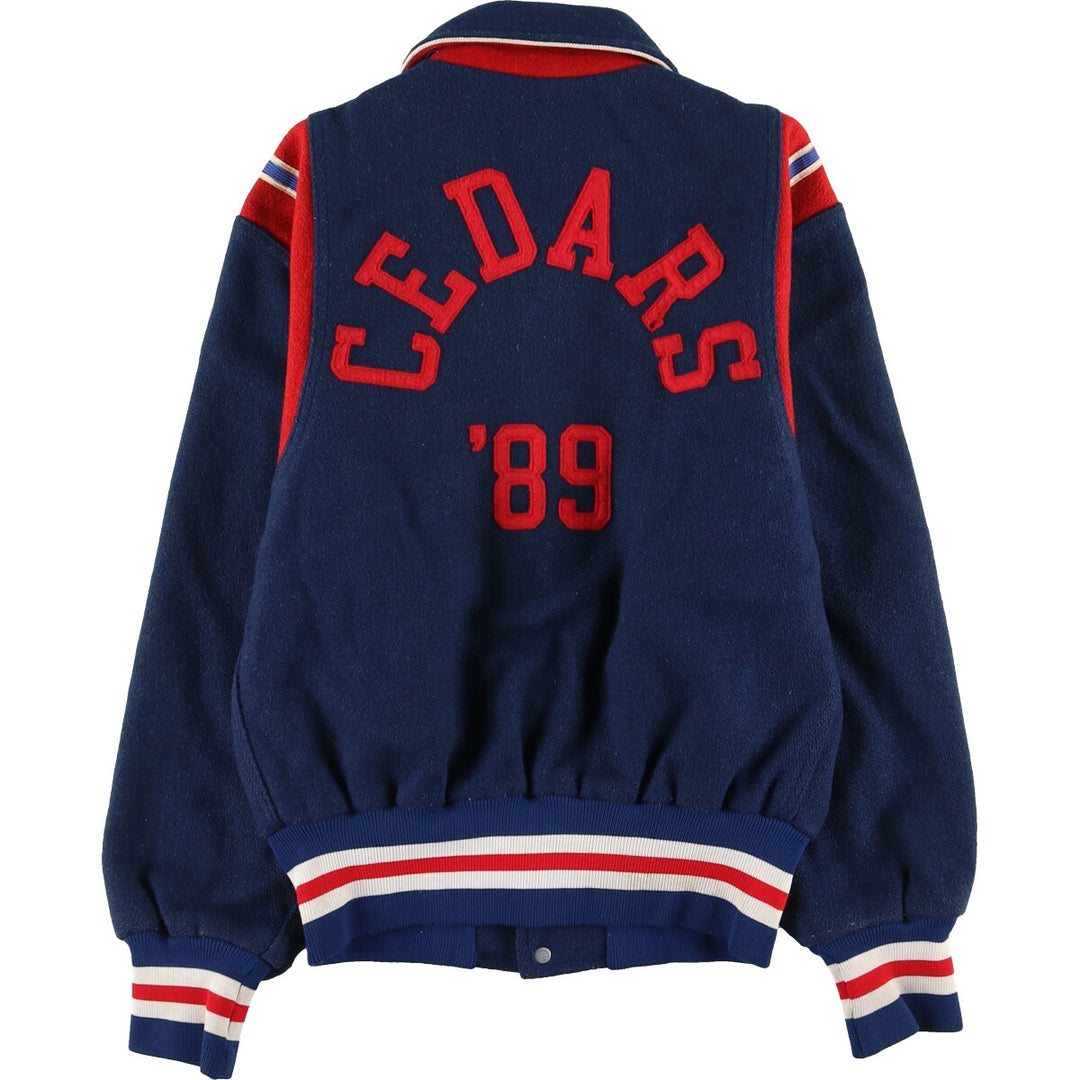 80'S UNION EMBLEM CO Wool Stadium Jacket Award Jacket Varsity Jacket Made in USA Men's S Vintage /eaa376413