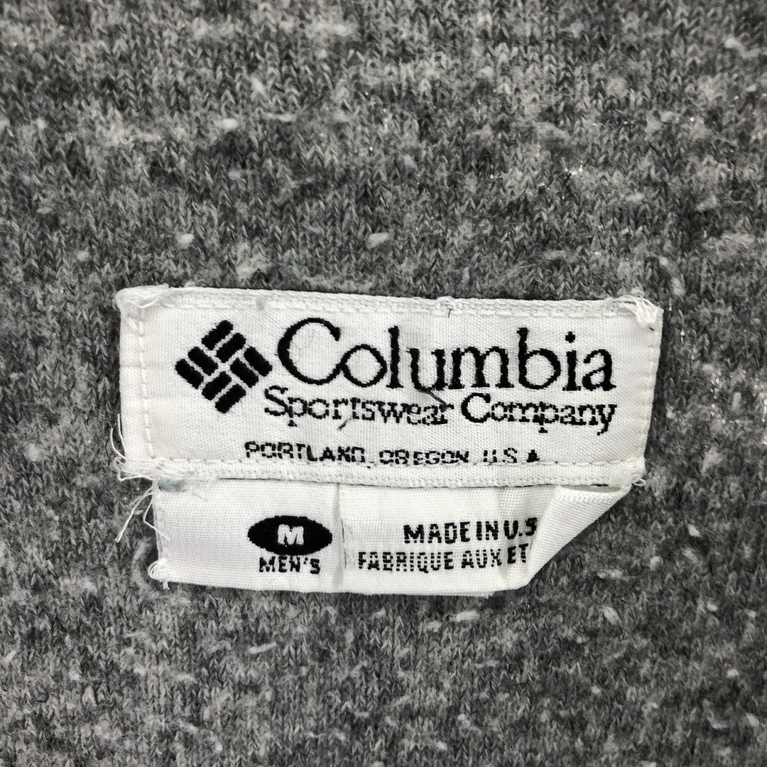 90'S Columbia Half Zip Fleece Pullover Made in USA Men's L Vintage /eaa376463