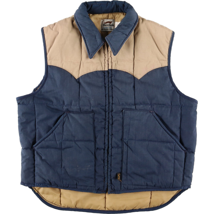 70'S Duxbak AIRCEL padded vest, men's L, vintage /eaa376500