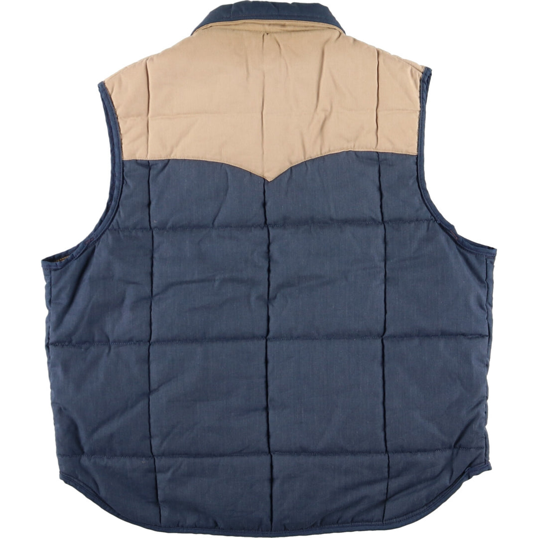 70'S Duxbak AIRCEL padded vest, men's L, vintage /eaa376500