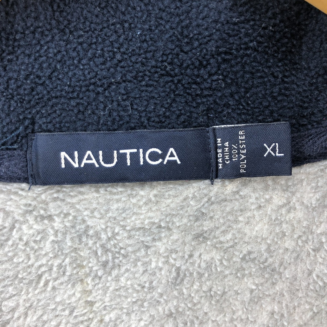 NAUTICA Half Zip Fleece Pullover Men's XL /eaa376557