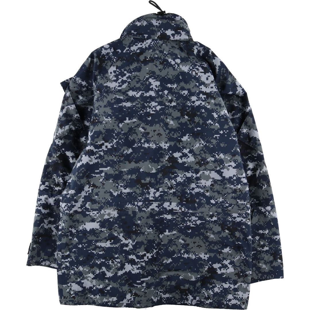 Delivered in 2008, genuine US military item, camouflage pattern working jacket, military Gore-Tex parka, made in USA, MEDIUM-X-LONG, men's XL /eaa376643