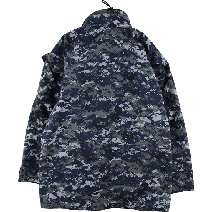 Delivered in 2008, genuine US military item, camouflage pattern working jacket, military Gore-Tex parka, made in USA, MEDIUM-X-LONG, men's XL /eaa376643