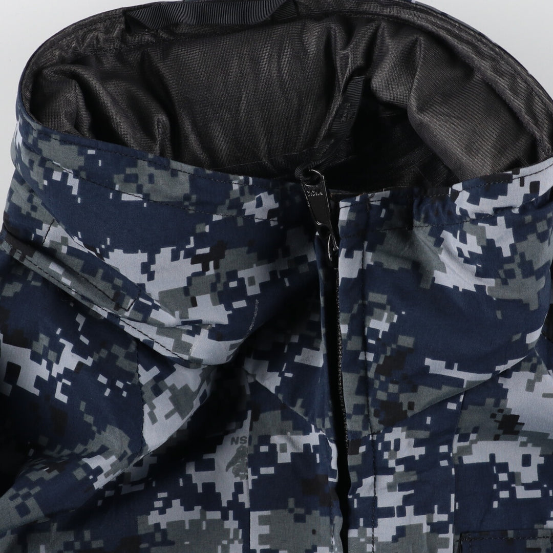 Delivered in 2008, genuine US military item, camouflage pattern working jacket, military Gore-Tex parka, made in USA, MEDIUM-X-LONG, men's XL /eaa376643