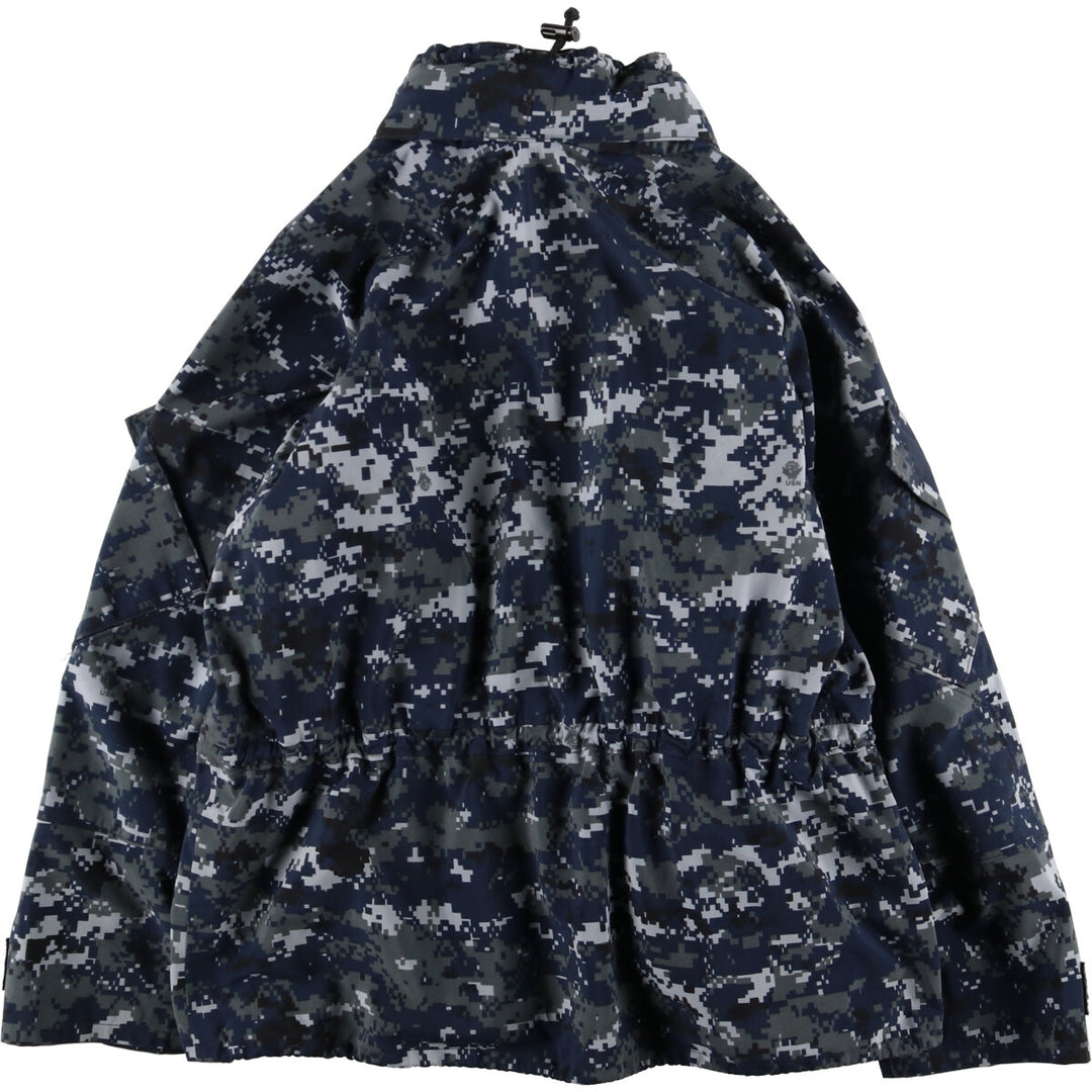 Delivered in 2014, genuine US military item, camouflage pattern working jacket, military Gore-Tex parka, made in USA, MEDIUM XX-SHORT, men's M /eaa376645