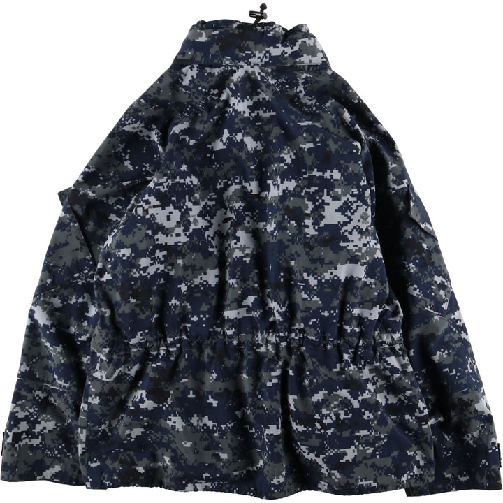 Delivered in 2014, genuine US military item, camouflage pattern working jacket, military Gore-Tex parka, made in USA, MEDIUM XX-SHORT, men's M /eaa376645