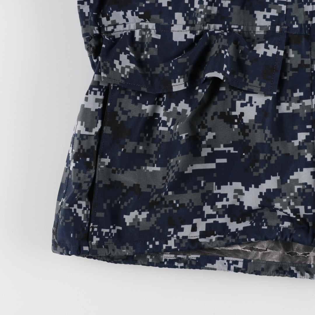 Delivered in 2014, genuine US military item, camouflage pattern working jacket, military Gore-Tex parka, made in USA, MEDIUM XX-SHORT, men's M /eaa376645