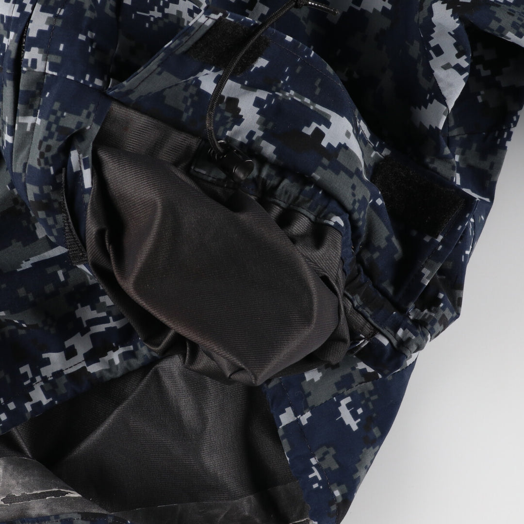 Delivered in 2014, genuine US military item, camouflage pattern working jacket, military Gore-Tex parka, made in USA, MEDIUM XX-SHORT, men's M /eaa376645