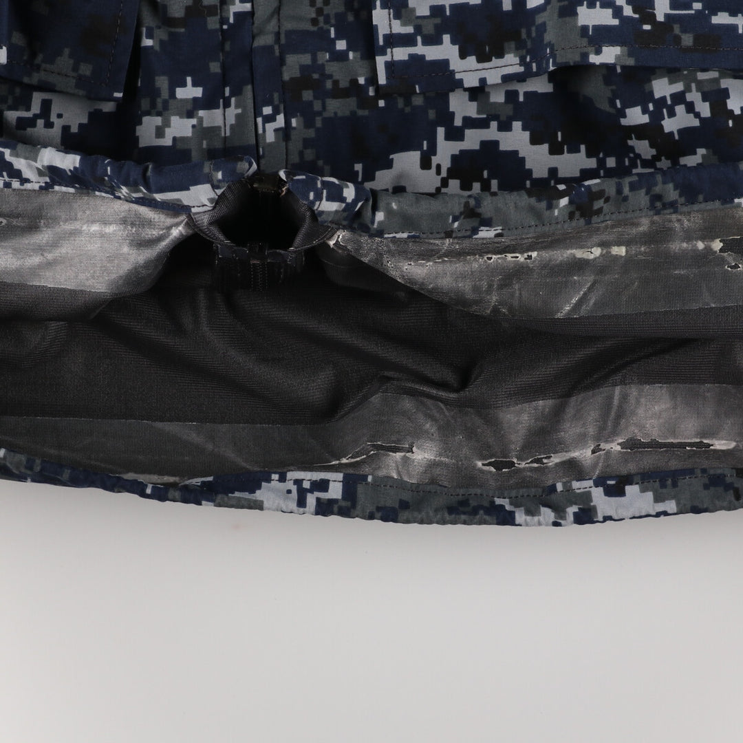 Delivered in 2014, genuine US military item, camouflage pattern working jacket, military Gore-Tex parka, made in USA, MEDIUM XX-SHORT, men's M /eaa376645