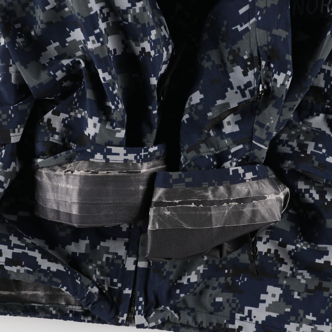 Delivered in 2014, genuine US military item, camouflage pattern working jacket, military Gore-Tex parka, made in USA, MEDIUM XX-SHORT, men's M /eaa376645