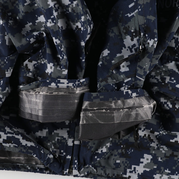 Delivered in 2014, genuine US military item, camouflage pattern working jacket, military Gore-Tex parka, made in USA, MEDIUM XX-SHORT, men's M /eaa376645