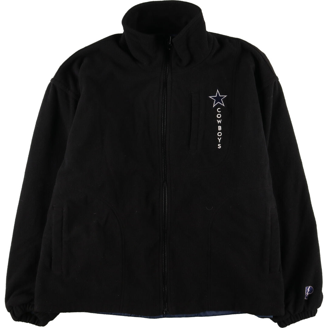 90'S PRO PLAYER reversible fleece jacket men's L vintage /eaa376689