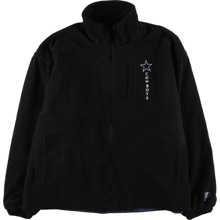 90'S PRO PLAYER reversible fleece jacket men's L vintage /eaa376689