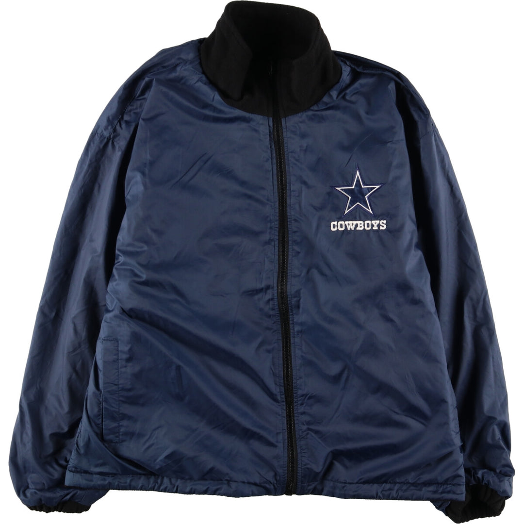 90'S PRO PLAYER reversible fleece jacket men's L vintage /eaa376689