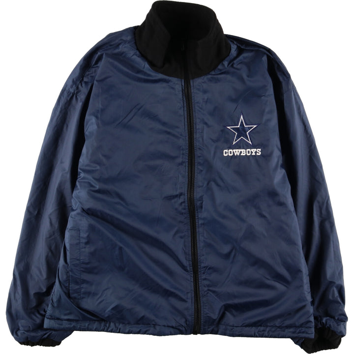 90'S PRO PLAYER reversible fleece jacket men's L vintage /eaa376689