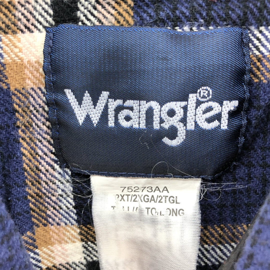 Wrangler Wrangler Long Sleeve Heavy Flannel Shirt Men's XL /eaa376807