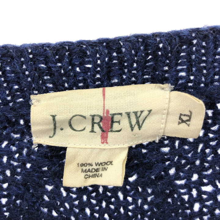 90'S J.Crew Fisherman Aran Knit Sweater Men's XL Vintage /eaa376982