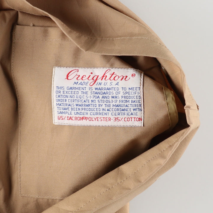 Civilian Creighton Military Jacket Windbreaker Made in USA Men's M /eaa377043