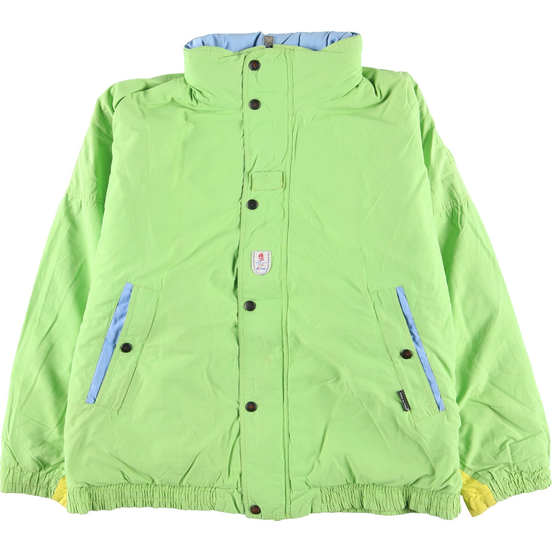 90'S K-WAY ALBERTVILLE OLYMPIC 1992 Padded Mountain Jacket Men's XXL Vintage /eaa377134