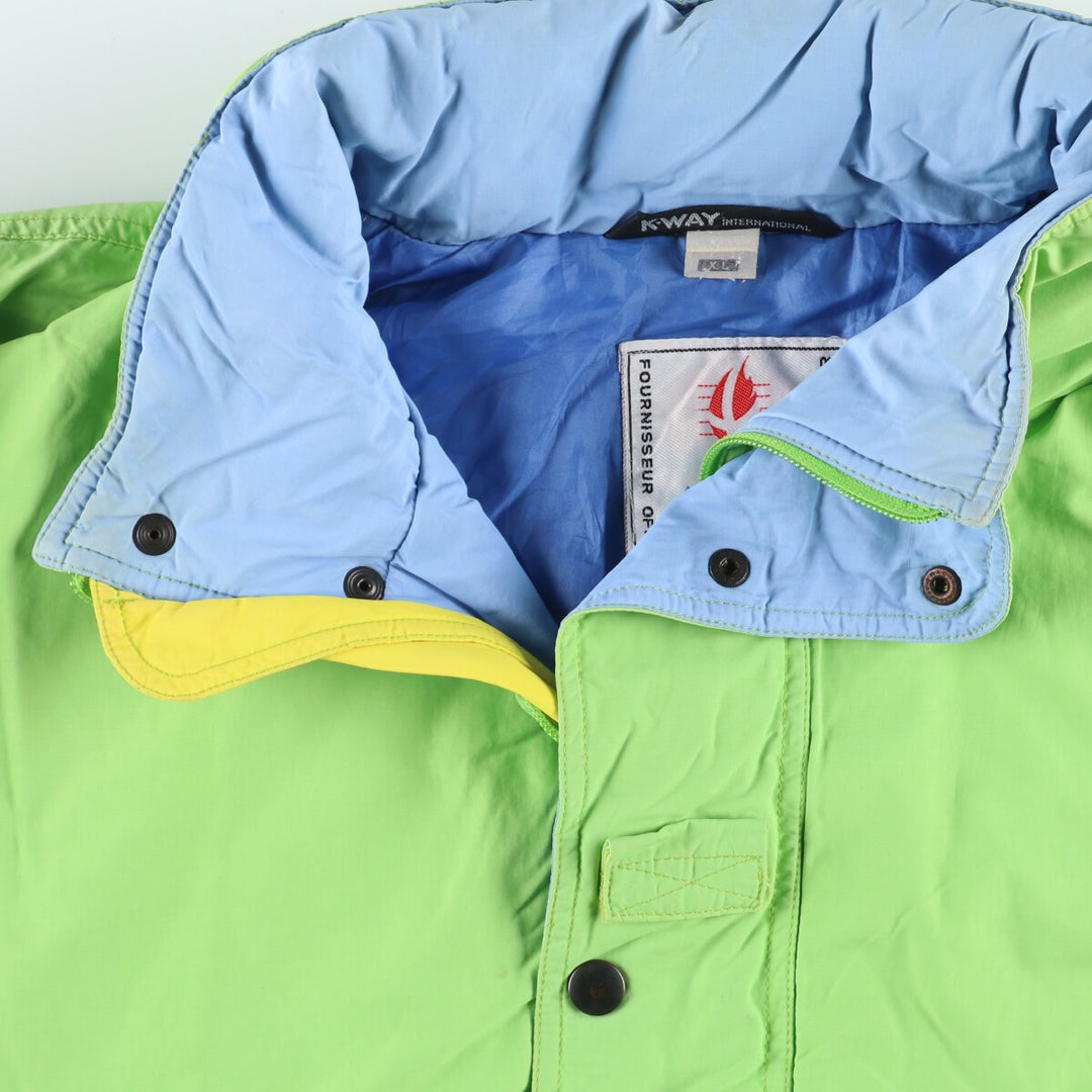 90'S K-WAY ALBERTVILLE OLYMPIC 1992 Padded Mountain Jacket Men's XXL Vintage /eaa377134