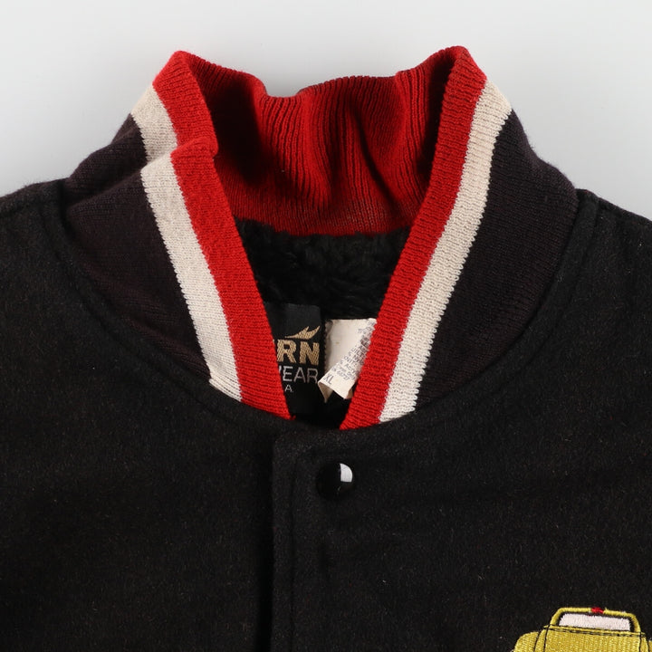 90'S AUBURN SPORTSWEAR Wool Stadium Jacket Award Jacket Varsity Jacket Made in USA Men's XL Vintage /eaa377143