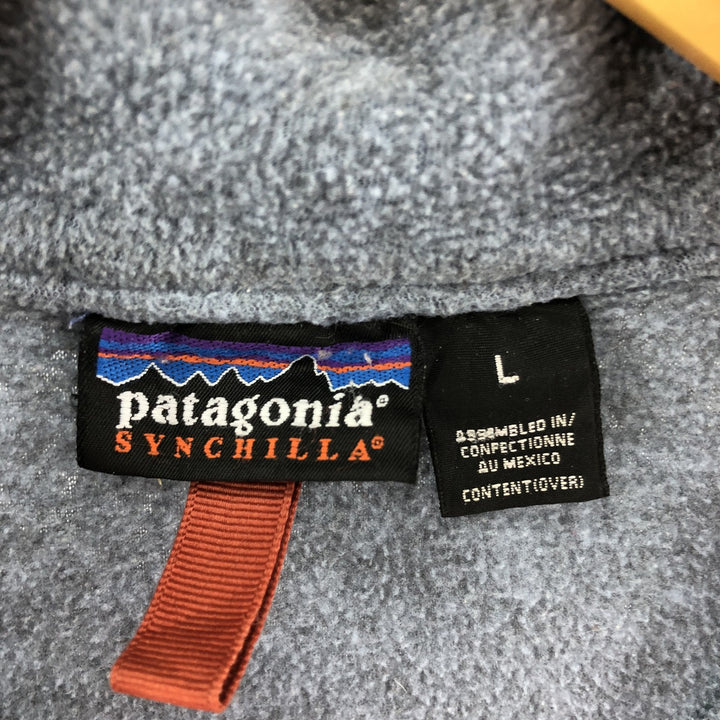 Patagonia SYNCHILLA 25735 fleece pullover, men's L / eaa377226