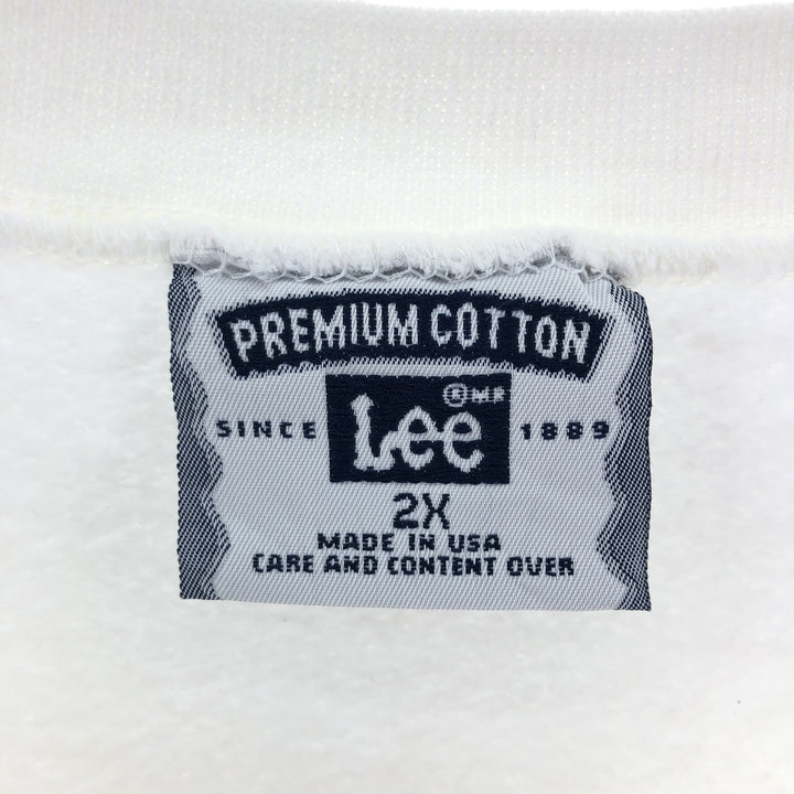 Lee Printed Sweatshirt, Made in USA, Men's XXL /eaa377368