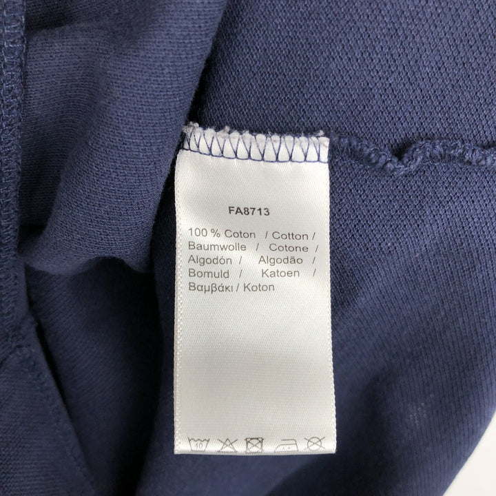Lacoste Classic Fit short sleeve polo shirt, men's size L cotton navy blue type Vintage Second Hand