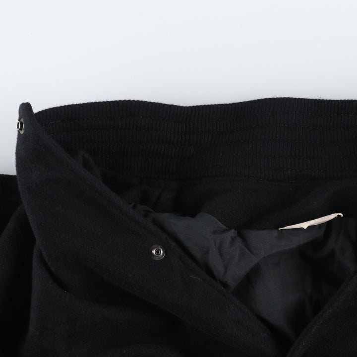 Back patch, leather sleeve wool varsity jacket, award jacket, varsity jacket, men's L /eaa377625