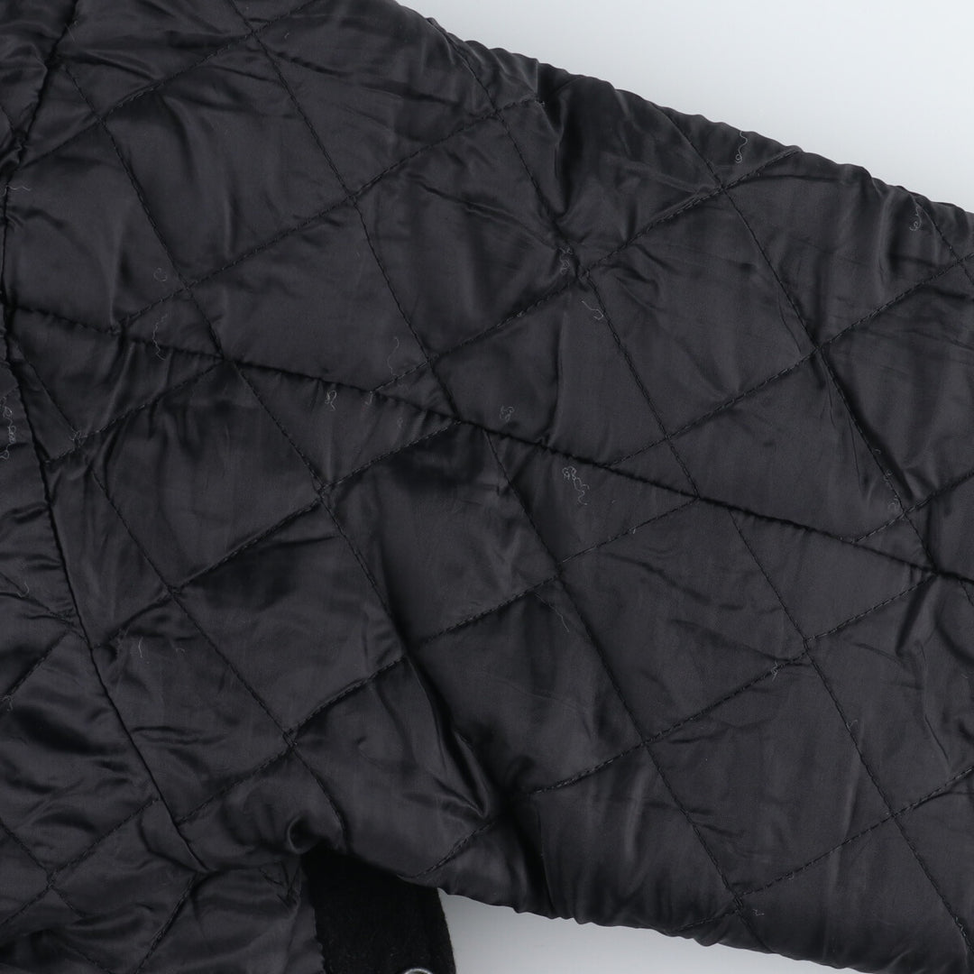 90'S GAME SPORTSWEAR Back Patch Leather Sleeve Wool Stadium Jacket Award Jacket Varsity Jacket Made in USA Men's XL /eaa377626