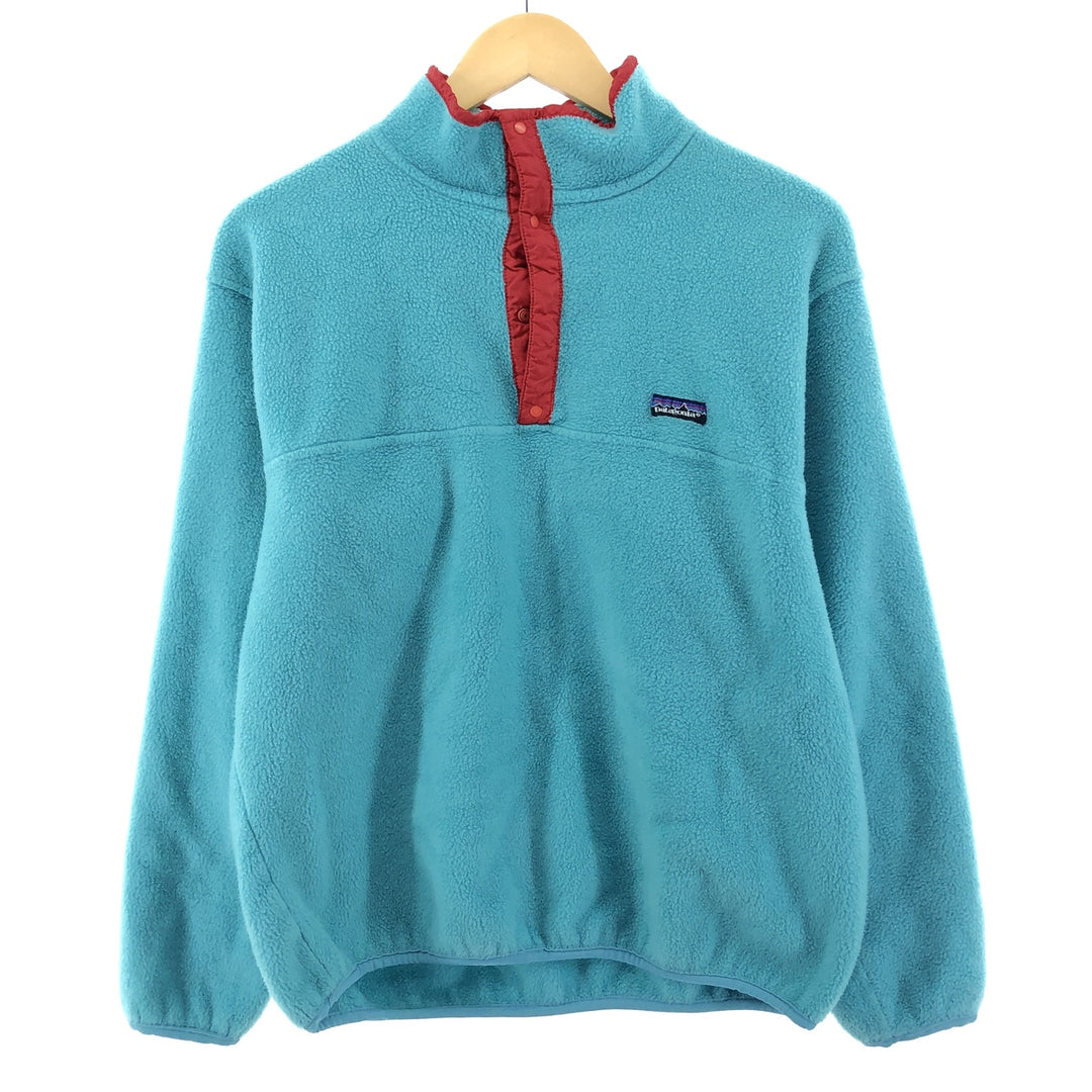 80'S Patagonia R Mark Tag Snap T Fleece Pullover Men's Medium Vintage /eaa377682