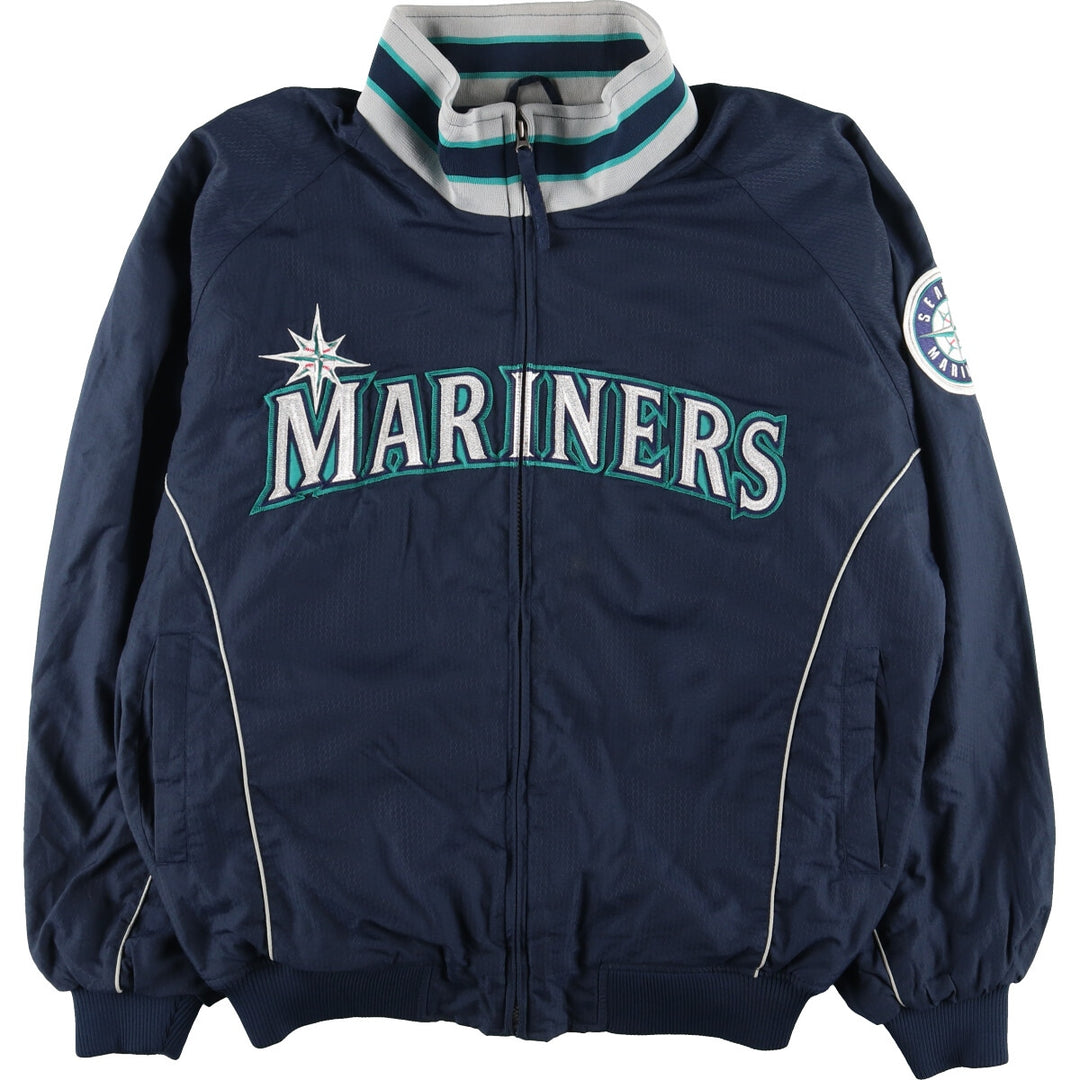 Majestic MLB SEATTLE MARINERS Nylon Blouson Men's XXL /eaa377833