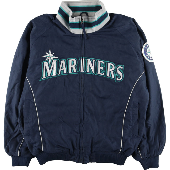 Majestic MLB SEATTLE MARINERS Nylon Blouson Men's XXL /eaa377833
