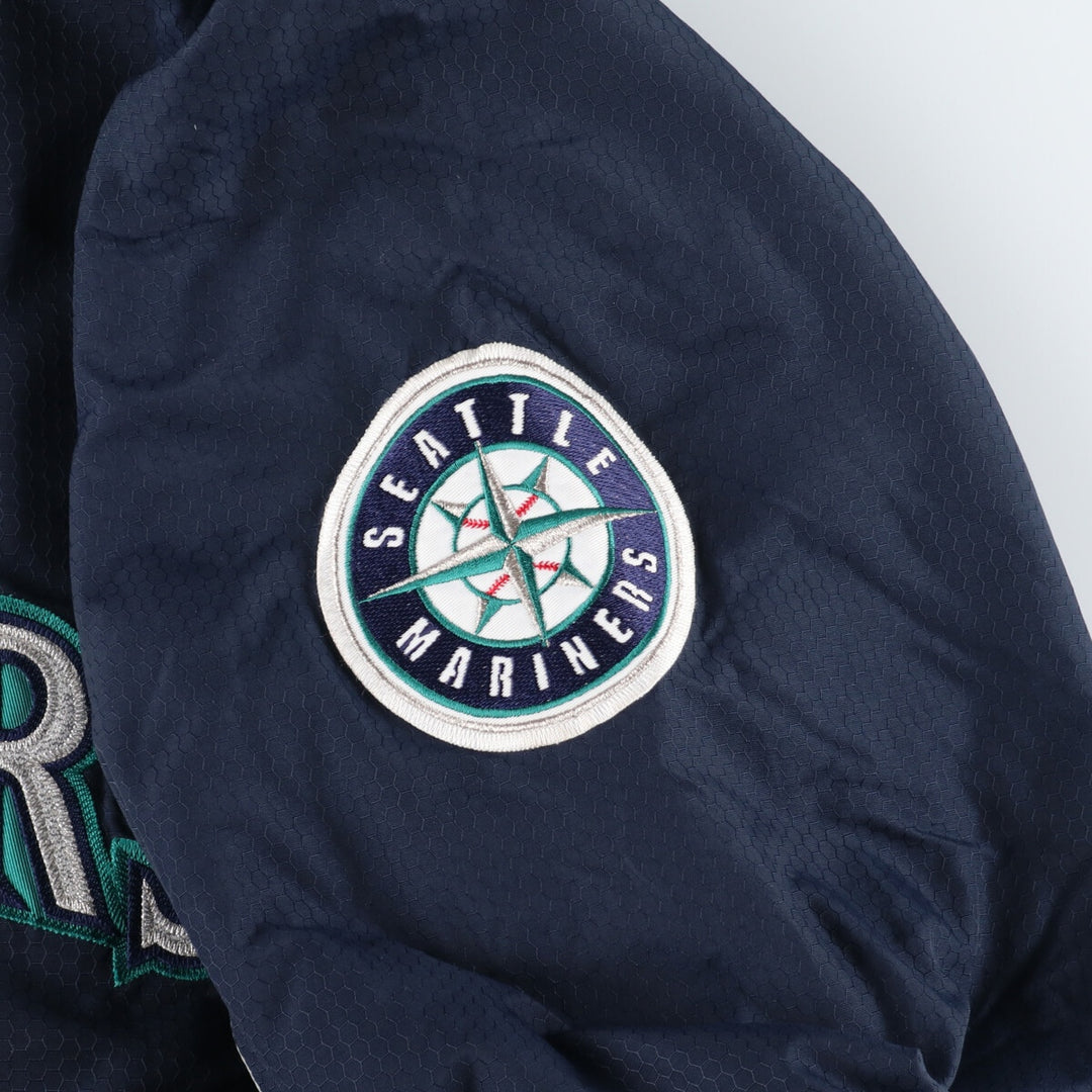 Majestic MLB SEATTLE MARINERS Nylon Blouson Men's XXL /eaa377833