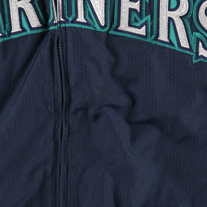 Majestic MLB SEATTLE MARINERS Nylon Blouson Men's XXL /eaa377833