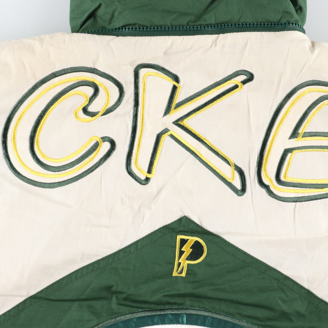 90'S PRO PLAYER NFL GREEN BAY PACKERS Padded Jacket Men's XL Vintage /eaa377838