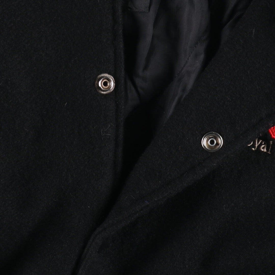 90'S NEW ZLANDER Wool Leather Sleeve Varsity Jacket Award Jacket Varsity Jacket Made in USA Men's M /eaa377873