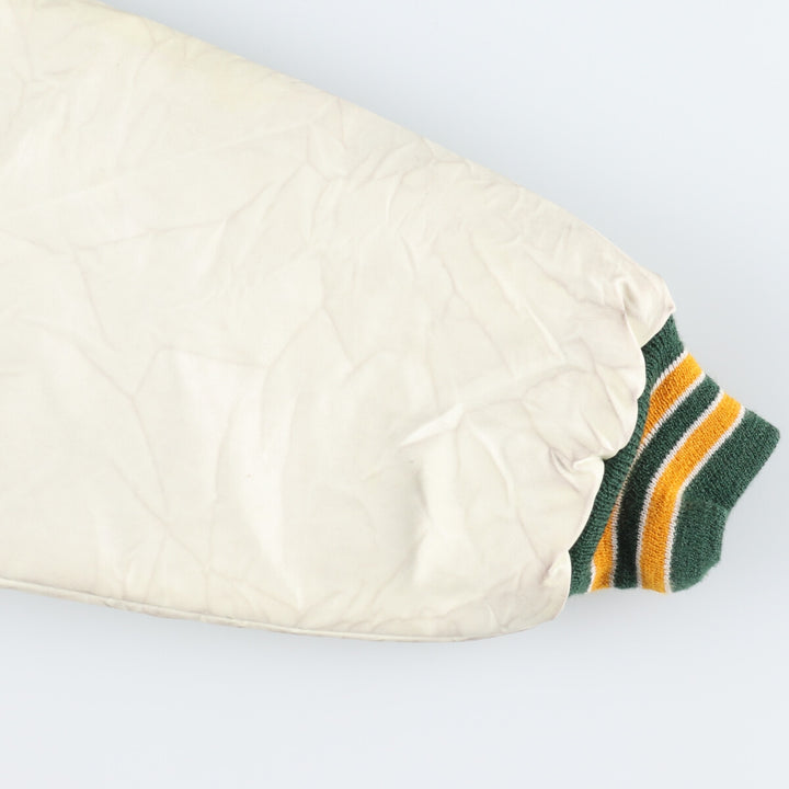 GAME Faux Leather Wool Sleeve Jacket Award Jacket Varsity Jacket Made in USA Men's XXL /eaa377875