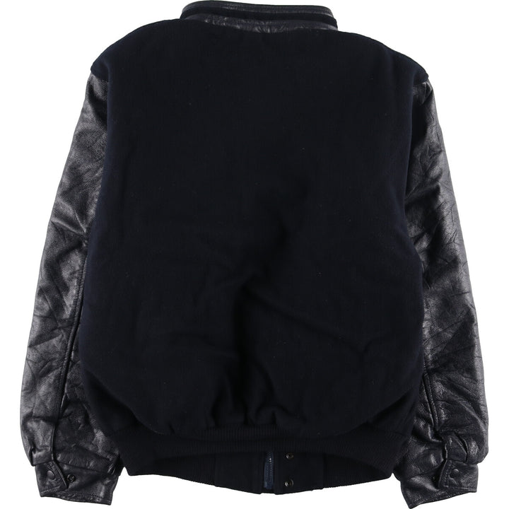 AMAZON SPORTSWEAR Leather Sleeve Wool Varsity Jacket Award Jacket Varsity Jacket Made in Canada Men's XL /eaa377876