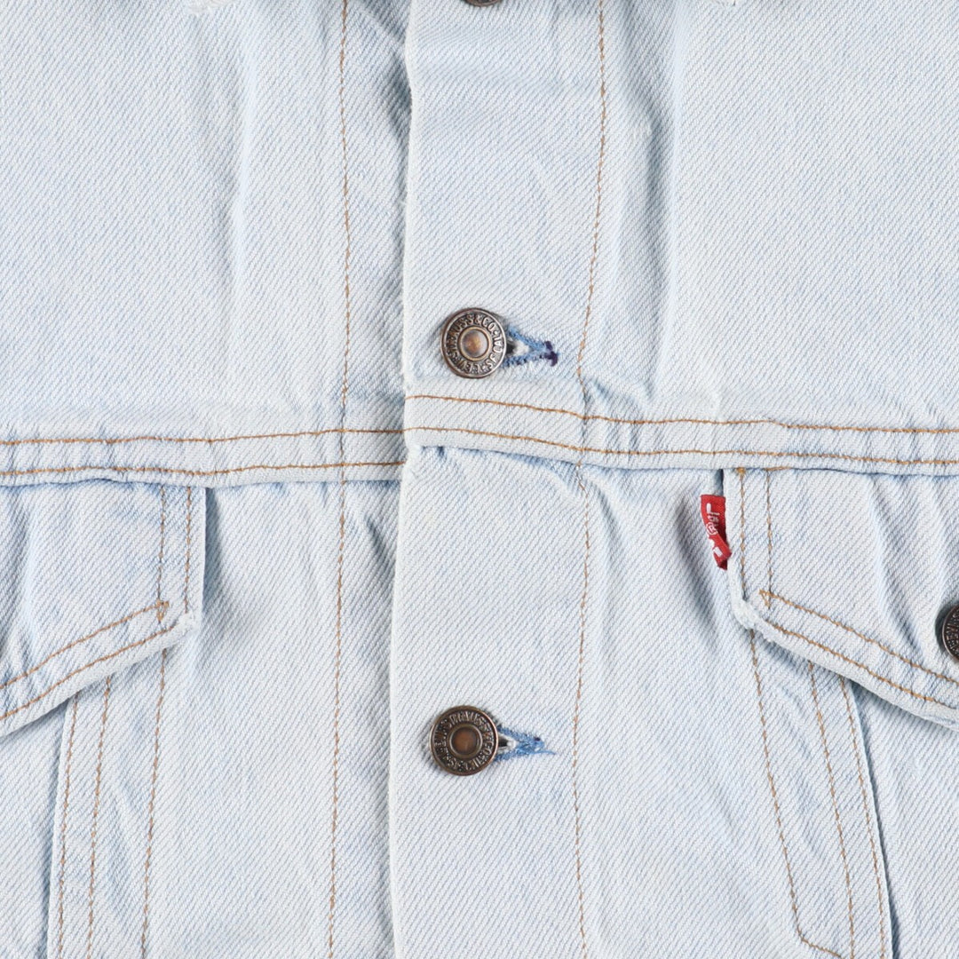 90'S Levi's 70507-0218 denim jacket, G-jacket, made in USA, men's L, vintage /eaa377972